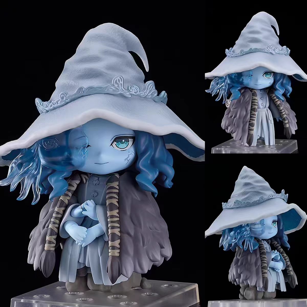 Elden Ring Ranni Chibi Figure – Articulated Collectible with Interchangeable Face Plates