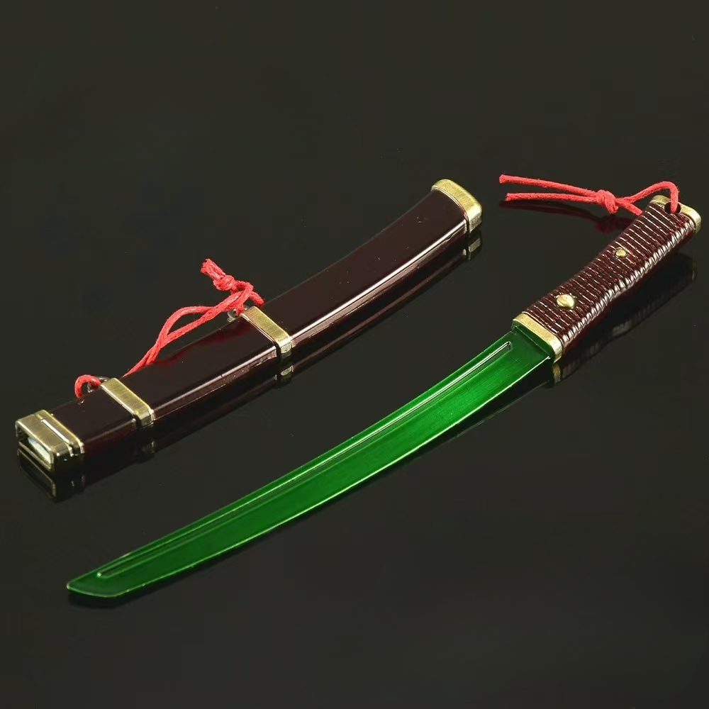 Mini Sabimaru metal model — Sekiro game prop replica for display.