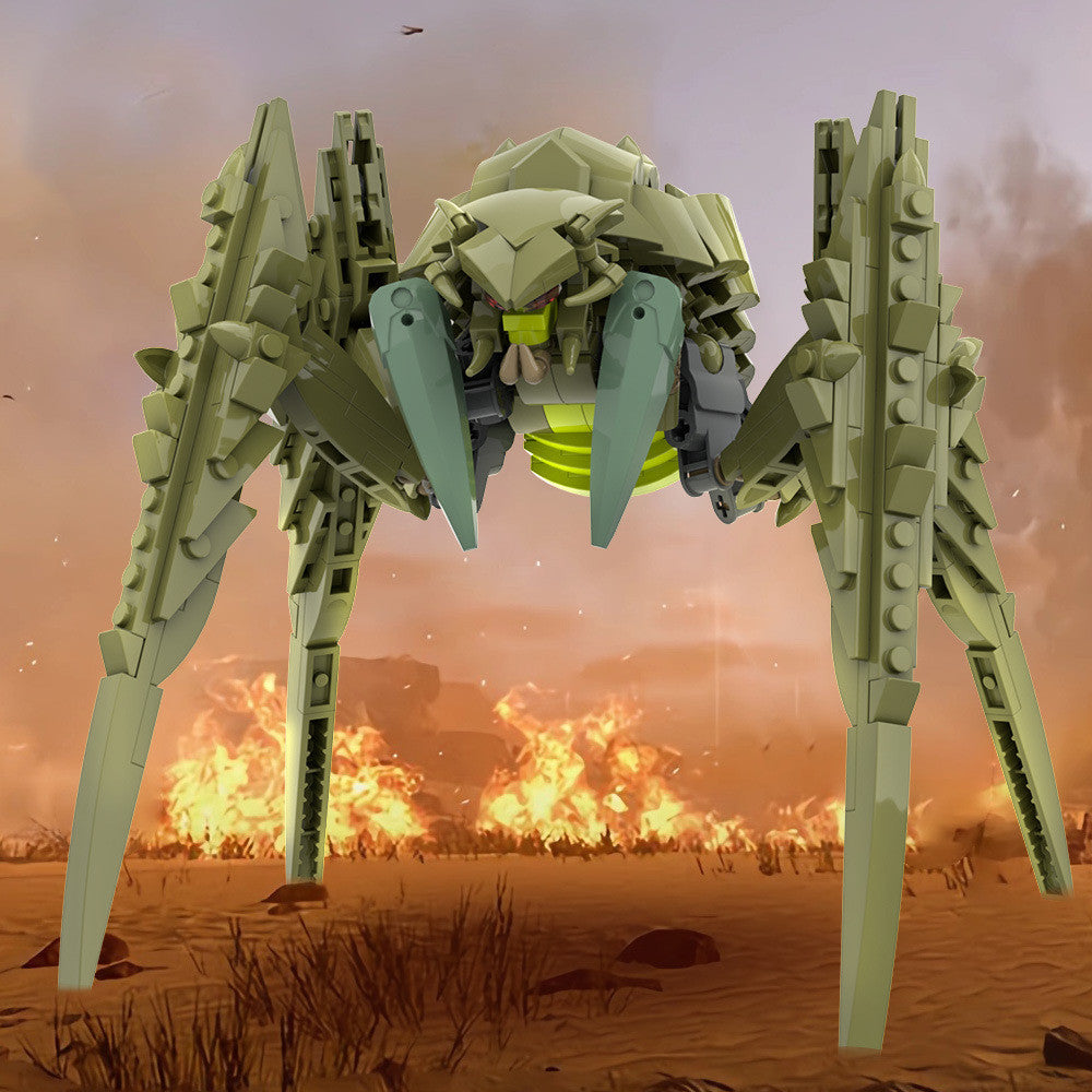 Helldivers 2 Bile Titan MOC Building Kit – 426-Piece Custom Bricks Set