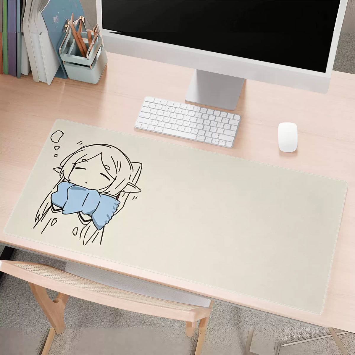 Frieren: Beyond Journey’s End Inspired Gaming Desk Mat