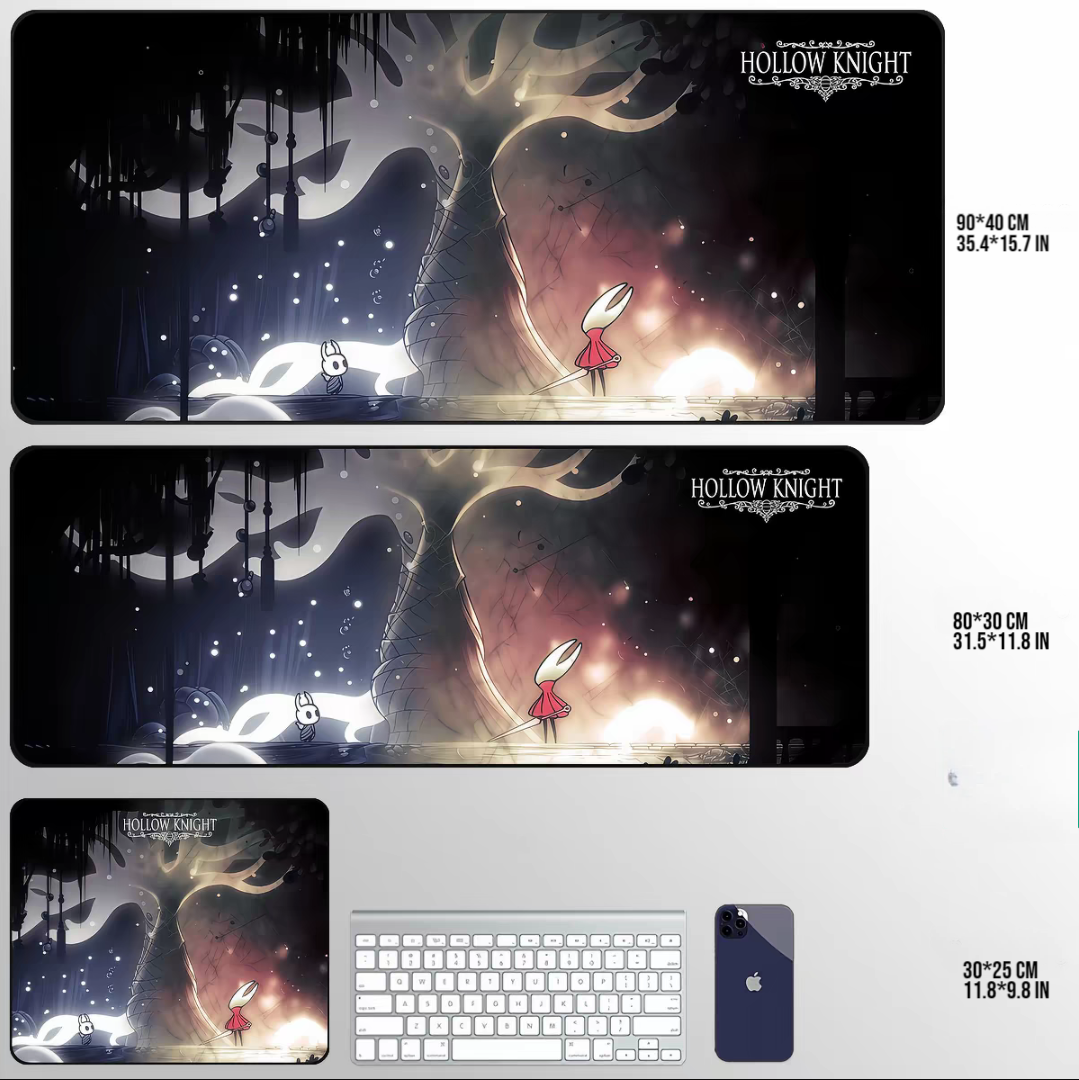 Hollow Knight Gaming Desk Mat – Multiple Sizes & Thicknesses