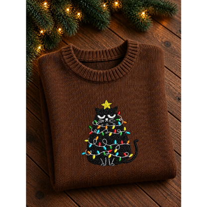 Personalized Christmas Cat Sweater