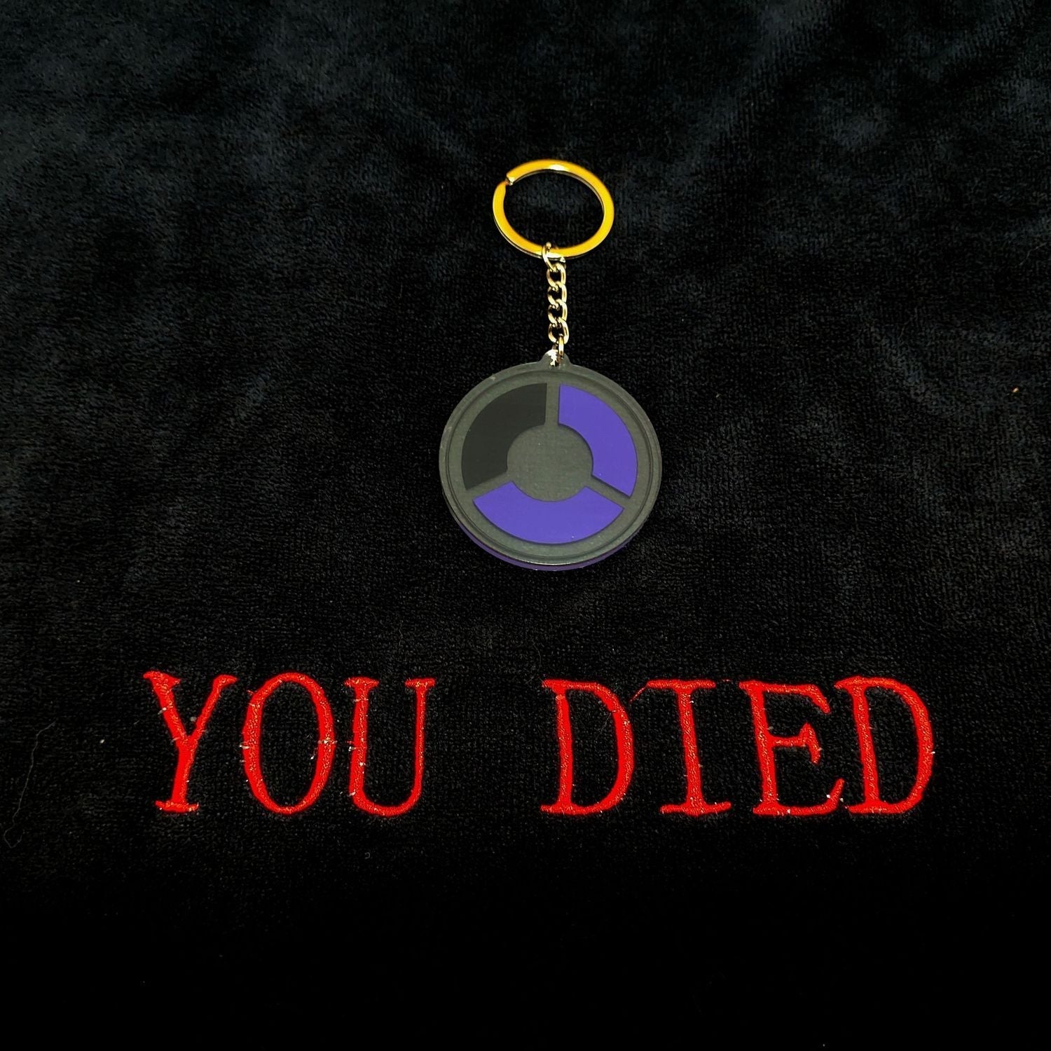Encroaching Night ring — deep violet and shadow design.