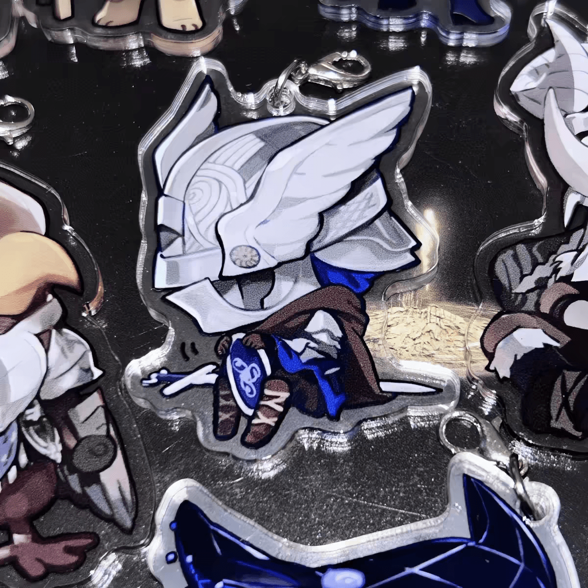 Elden Ring Nightreign Wylder keychain — fearless vanguard.