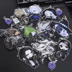 Elden Ring Nightreign — full cast of 10 Nightfarers acrylic keychain set.