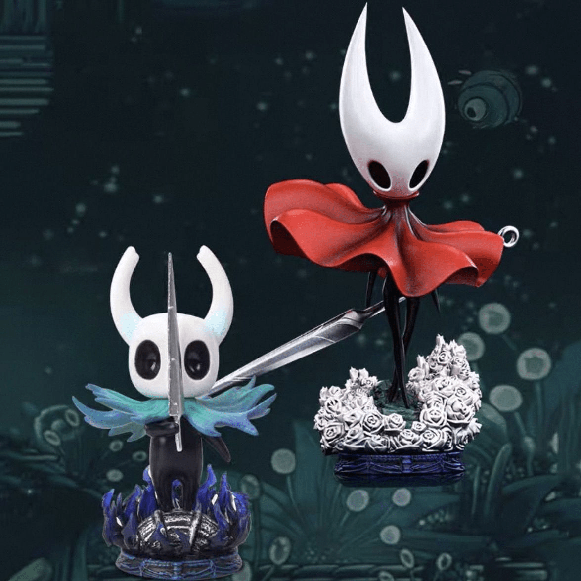 Hollow Knight Mini Figure Set – Hornet & The Knight