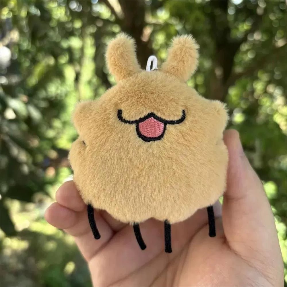 Hollow Knight Silksong Plush Bag Charm - Flea Puppy Cute Keychain Collectible
