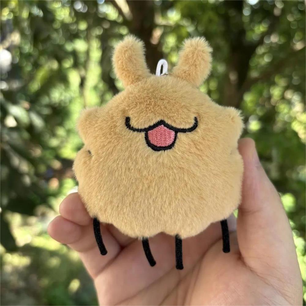Hollow Knight Silksong Plush Bag Charm - Flea Puppy Cute Keychain Collectible