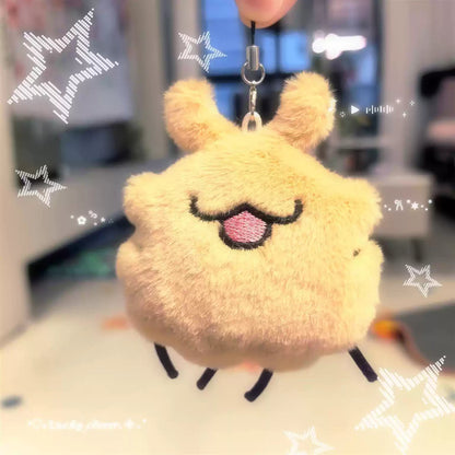 Hollow Knight Silksong Plush Bag Charm - Flea Puppy Cute Keychain Collectible