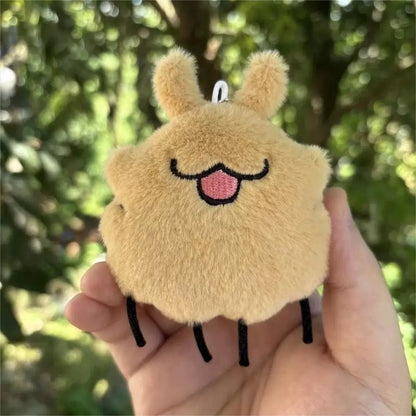 Hollow Knight Silksong Plush Bag Charm - Flea Puppy Cute Keychain Collectible
