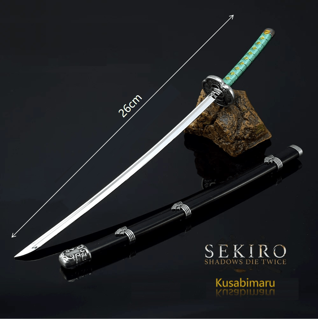 Kusabimaru mini katana replica — Sekiro inspired metal model.