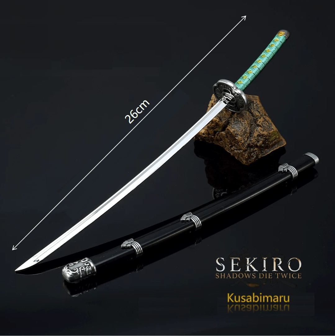 Kusabimaru mini katana replica — Sekiro inspired metal model.