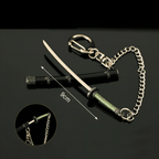 Kusabimaru metal keychain — Sekiro inspired katana collectible.