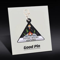 Outer Wilds Metal Pendant / Keychain - Space Exploration Game Accessory