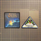 Outer Wilds embroidered morale patch — hook and loop for easy attachment.